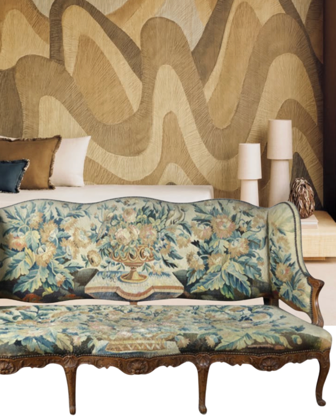 banquette-louis-xv