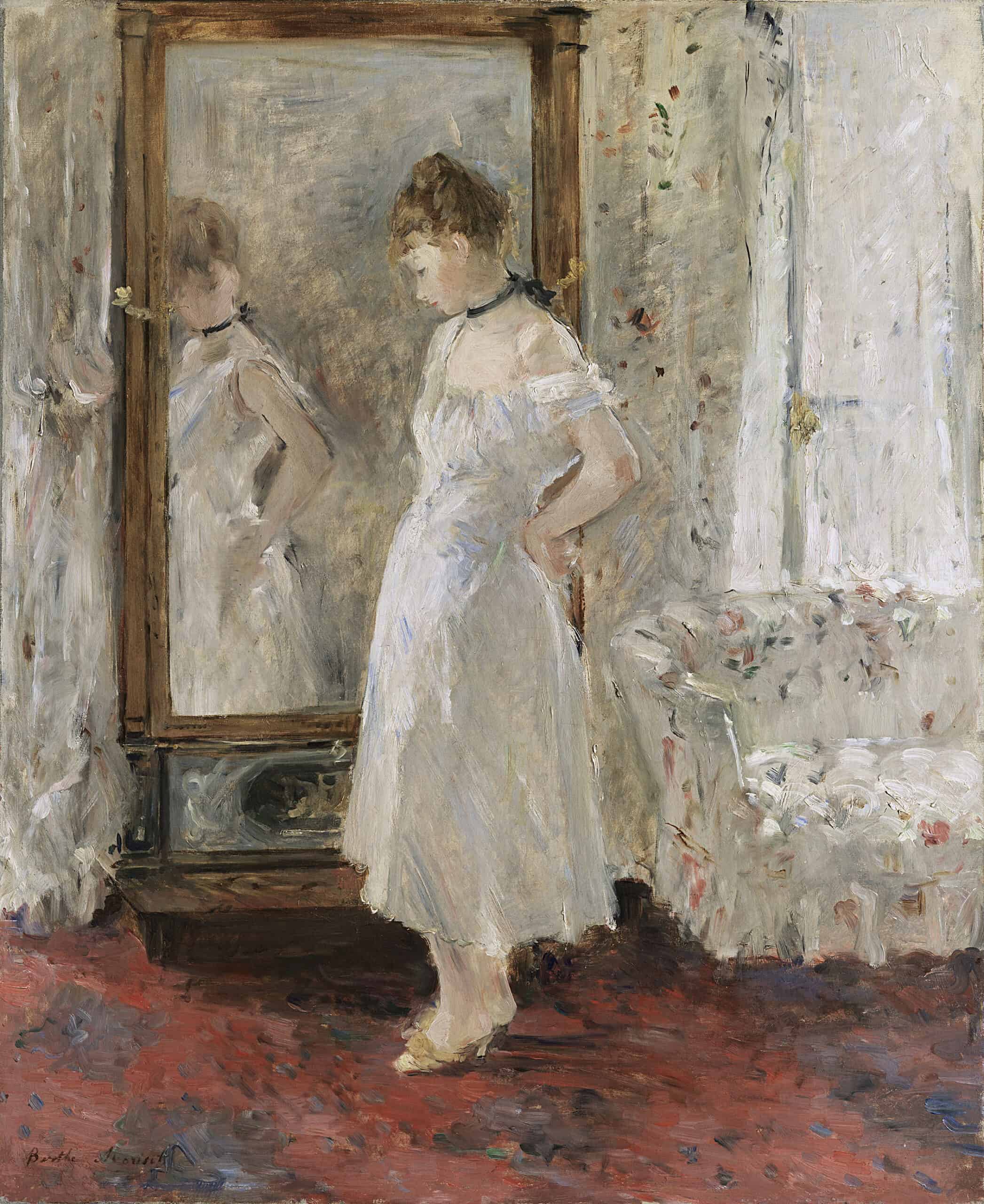 berthe morisot Psyché (miroir france)