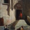 Mendiants devant la Grande Mosquée de Cordoue