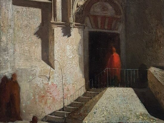 Mendiants devant la Grande Mosquée de Cordoue