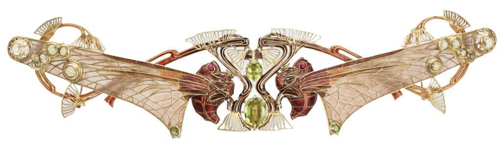 Élément de corsage, Lalique, Art Nouveau