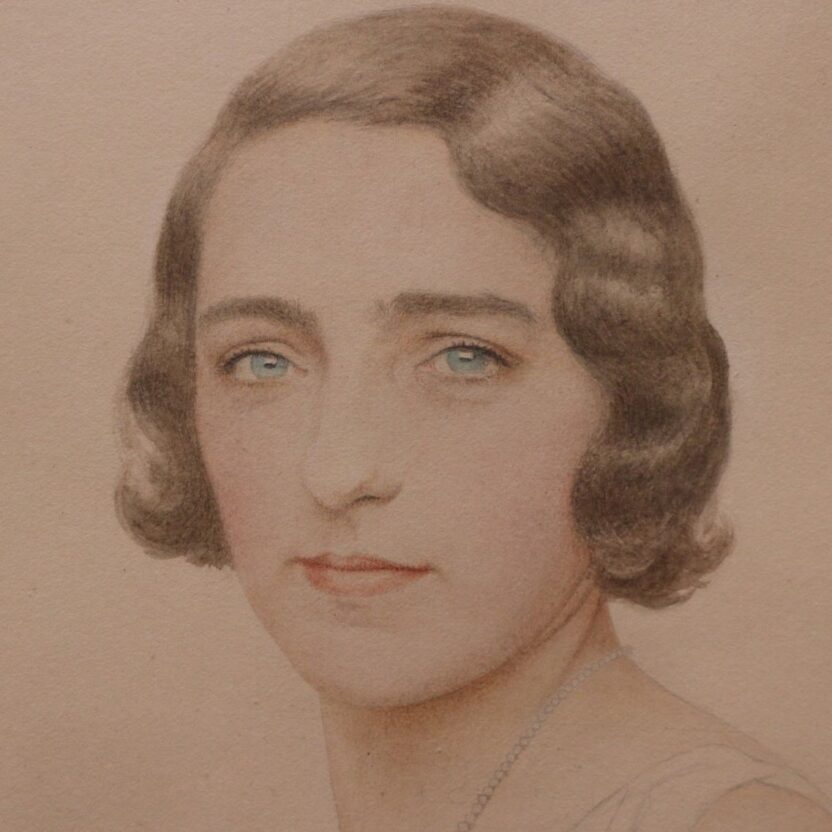 Bernard Boutet de Monvel, vers 1927, Portrait de mlle Lise Brissaud