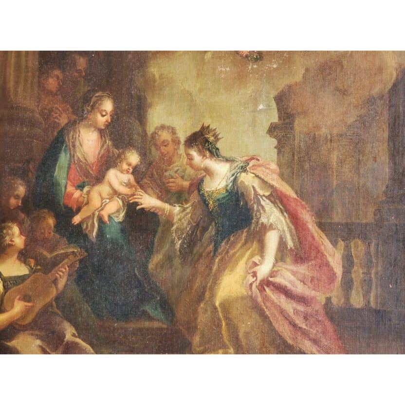 Mariage mystique de Sainte Catherine