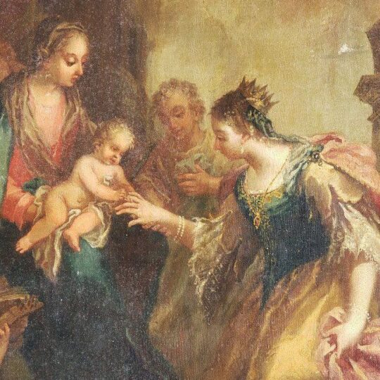 Mariage mystique de Sainte Catherine