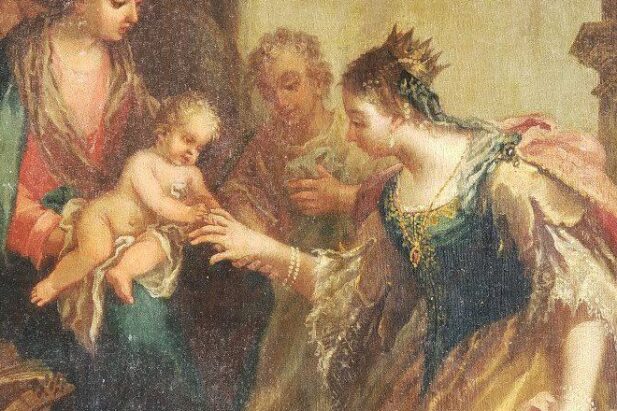 Mariage mystique de Sainte Catherine