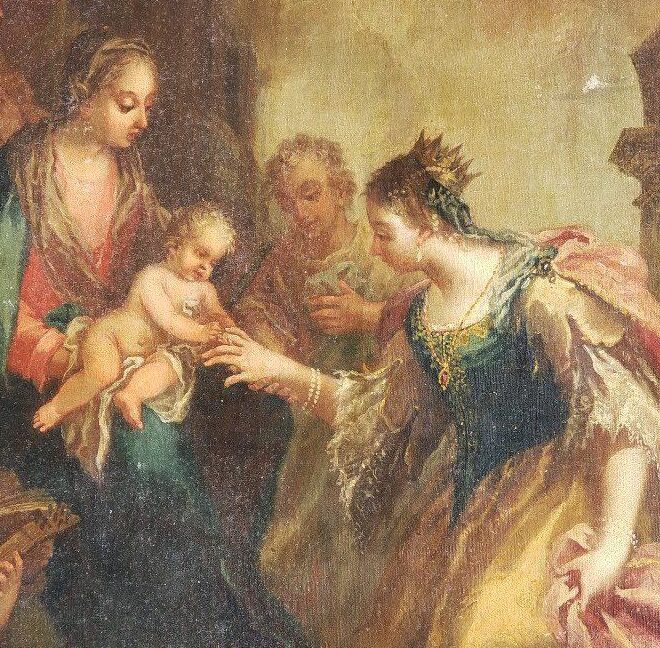 Mariage mystique de Sainte Catherine