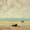 Gustave Courbet, Bord de Mer par temps calme, 1869