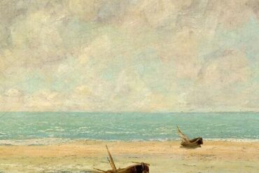 Gustave Courbet, Bord de Mer par temps calme, 1869