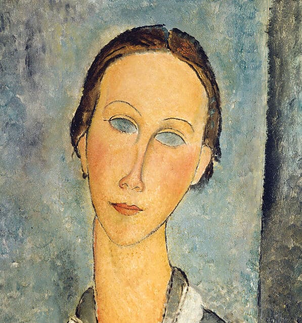 Modigliani, Jeune fille en blouse de marin, 1918
