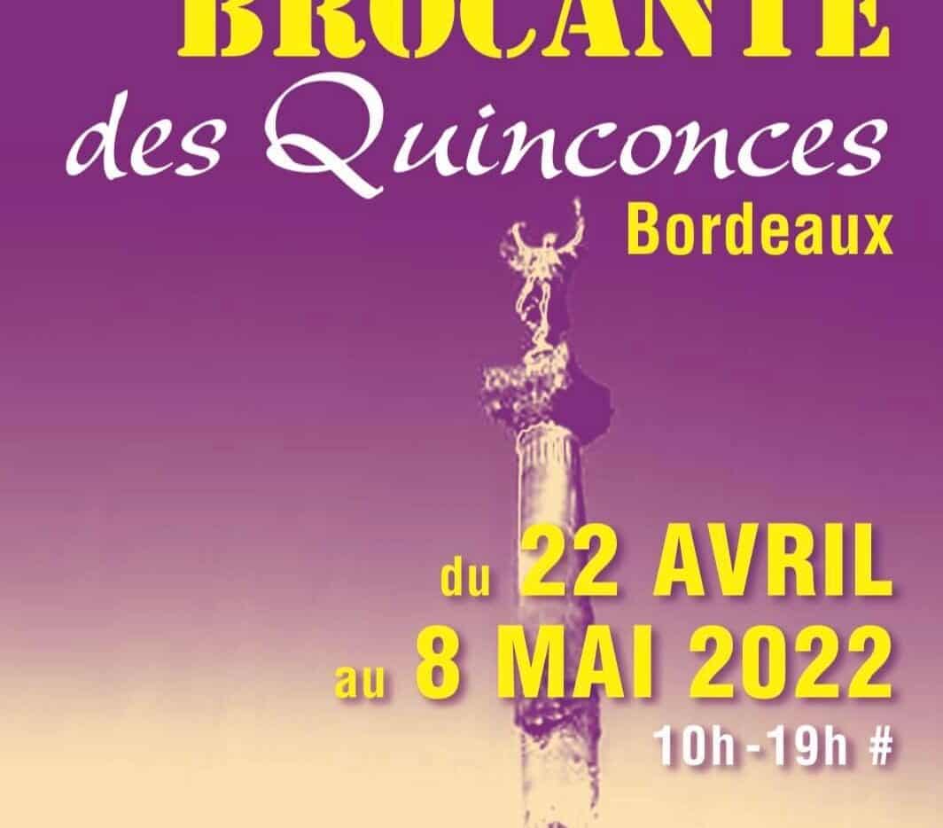 Affiche Quinconces Bordeaux