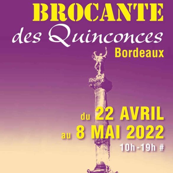 Affiche Quinconces Bordeaux