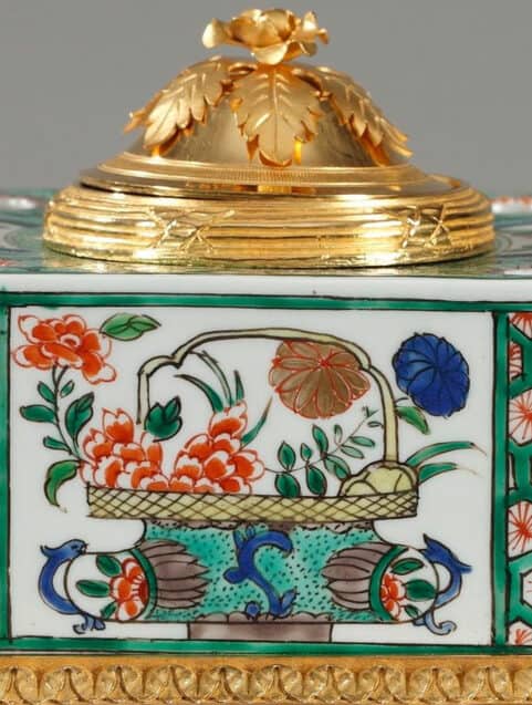 Encrier porcelaine Samson