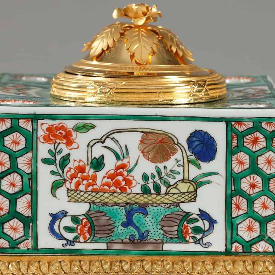 Encrier porcelaine Samson