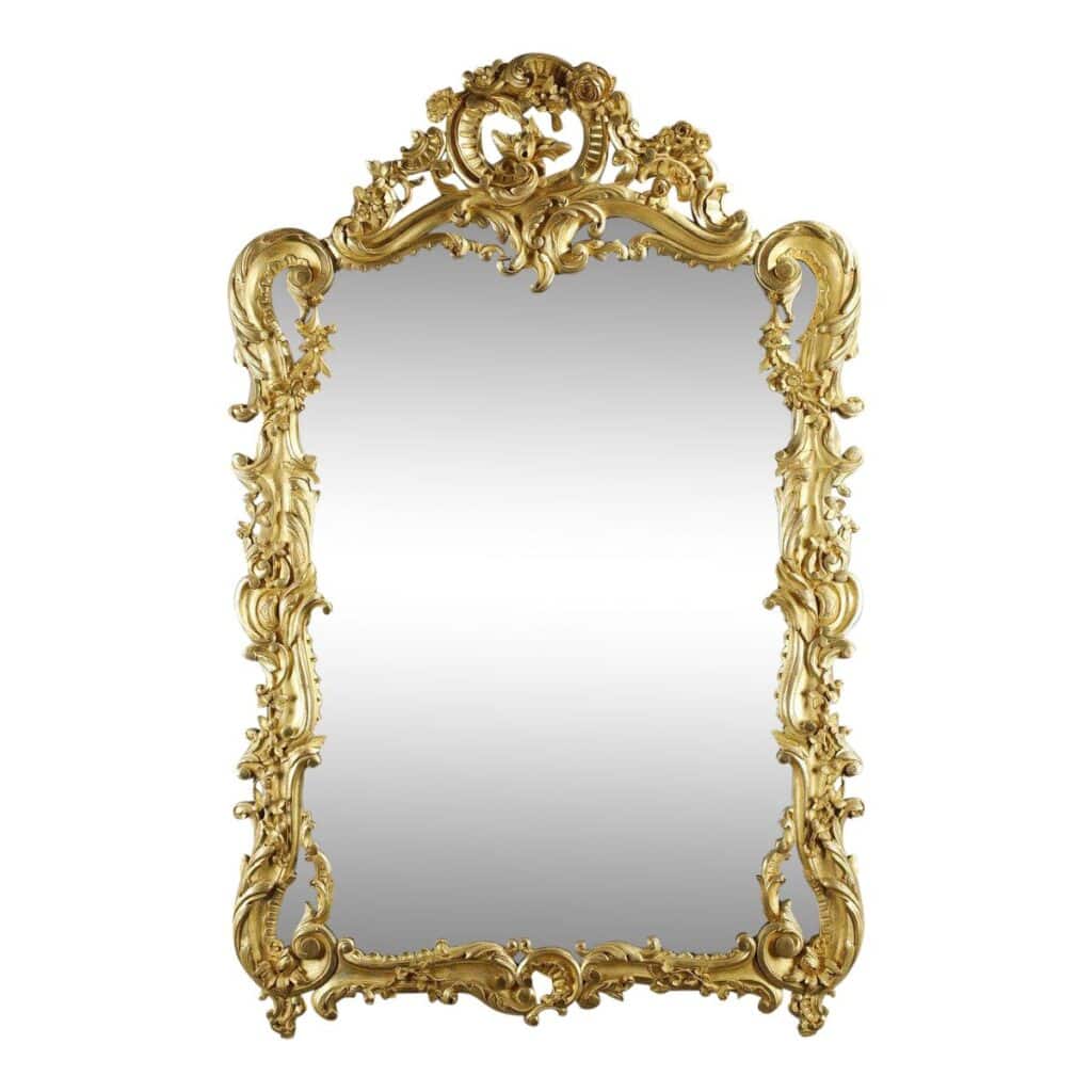 Miroir doré
