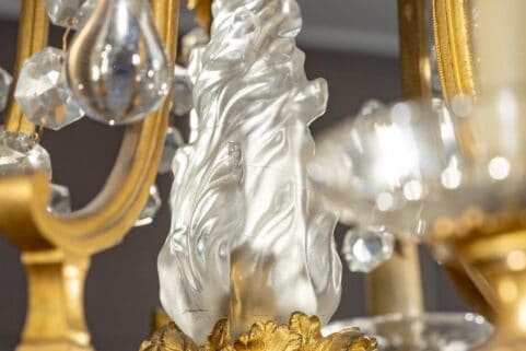 Détail Lustre Baccarat