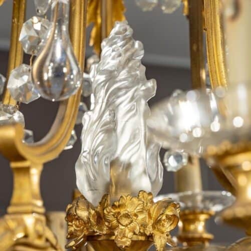 Détail Lustre Baccarat