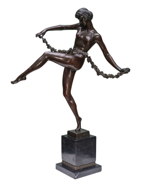 sculpture bronze art déco
