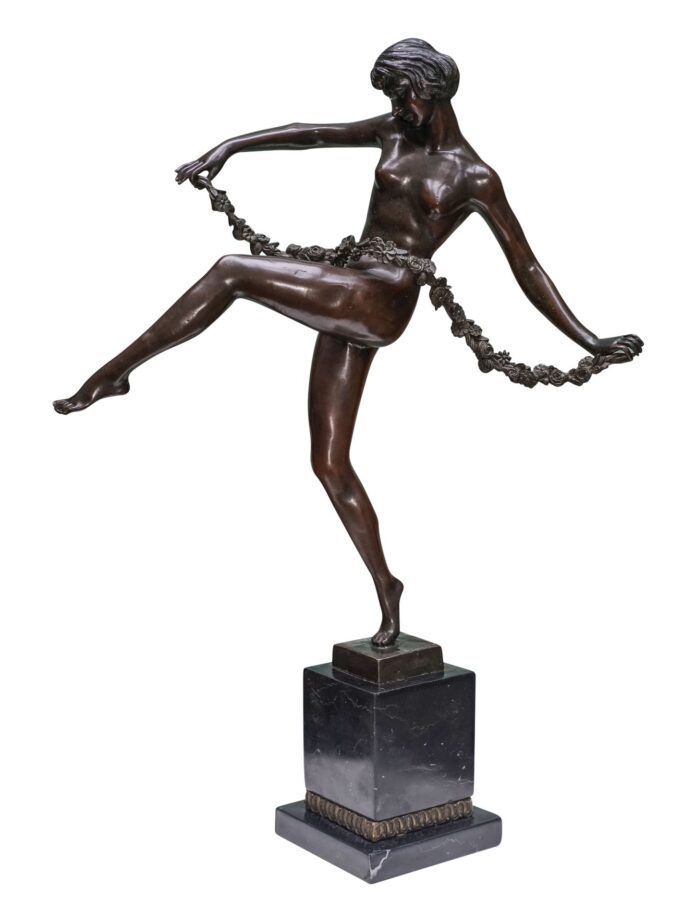 sculpture bronze art déco
