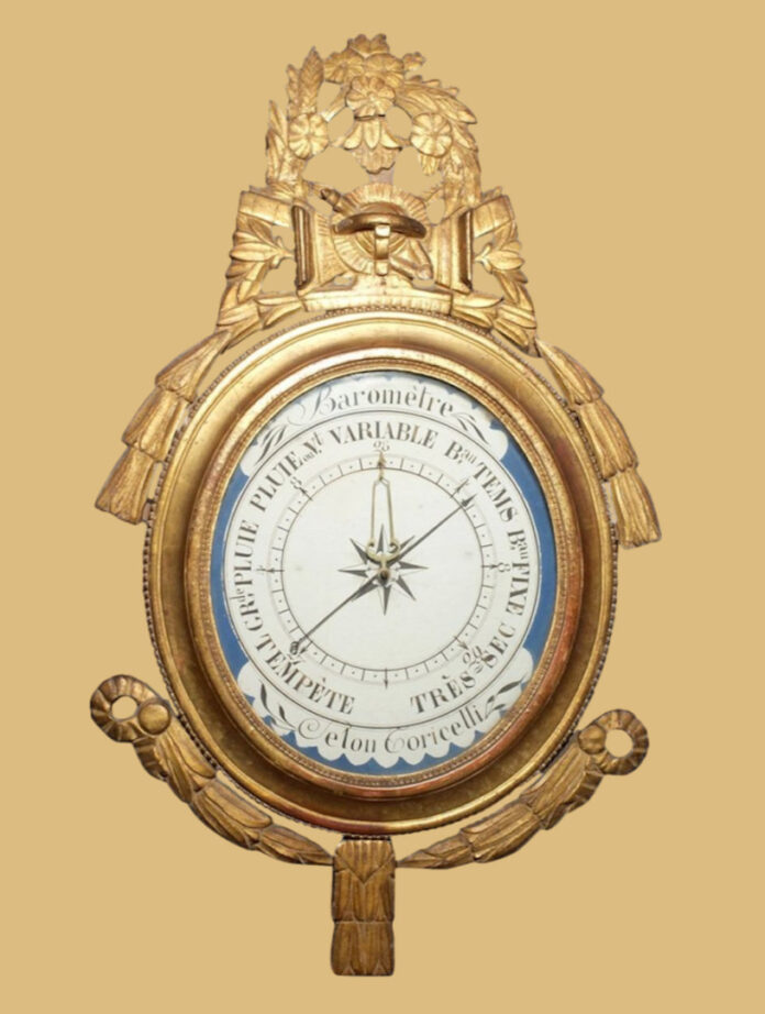 Baromètre XVIIIe
