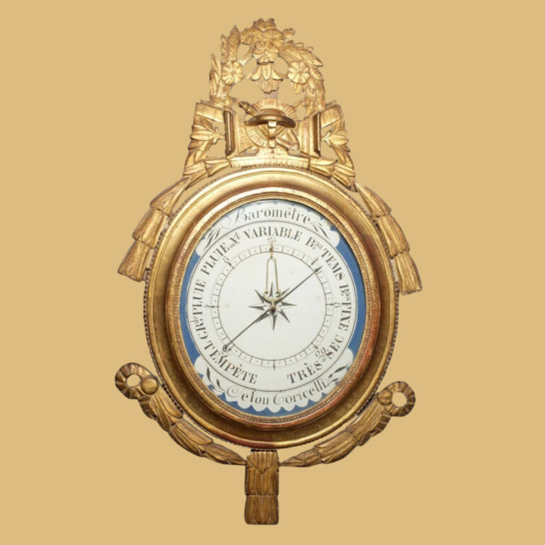 Baromètre XVIIIe