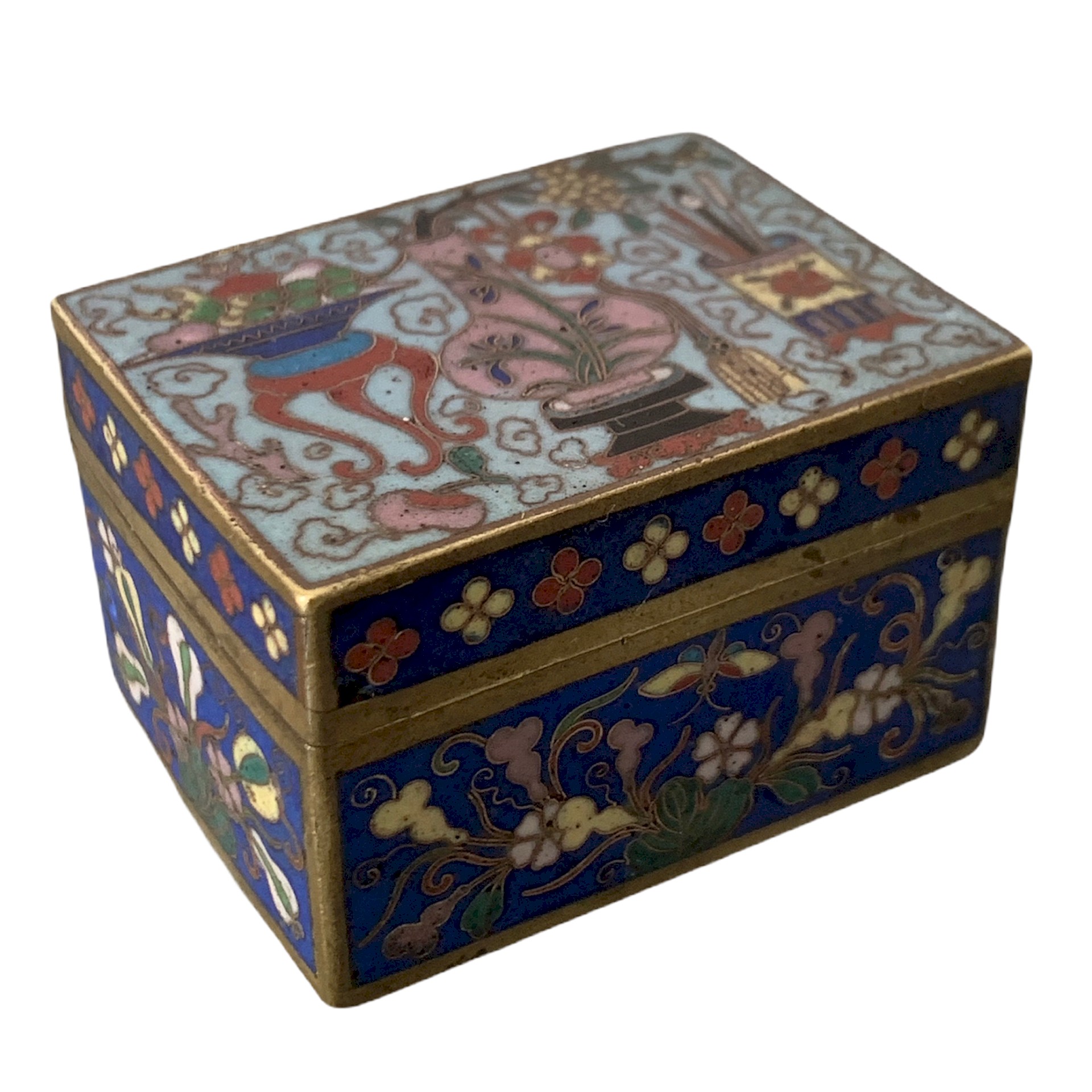 Scatola di Legno marocchina Scatola di Gioielli Orientale per Ragazze e Signore per la conservazione di Gioielli Orientale Piccola Scatola di conservazione con Coperchio Devin 16cm Alta 