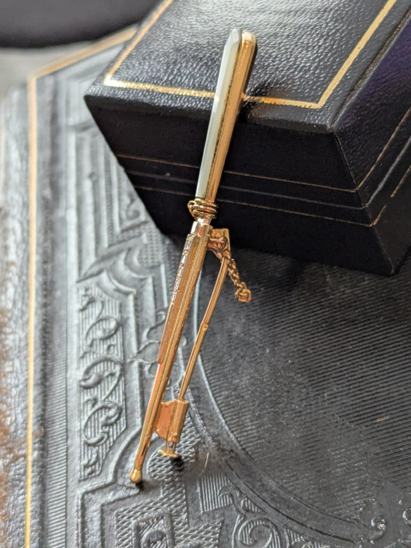 Brochette arrière vintage Maillard à dégagement rapide 160 mm