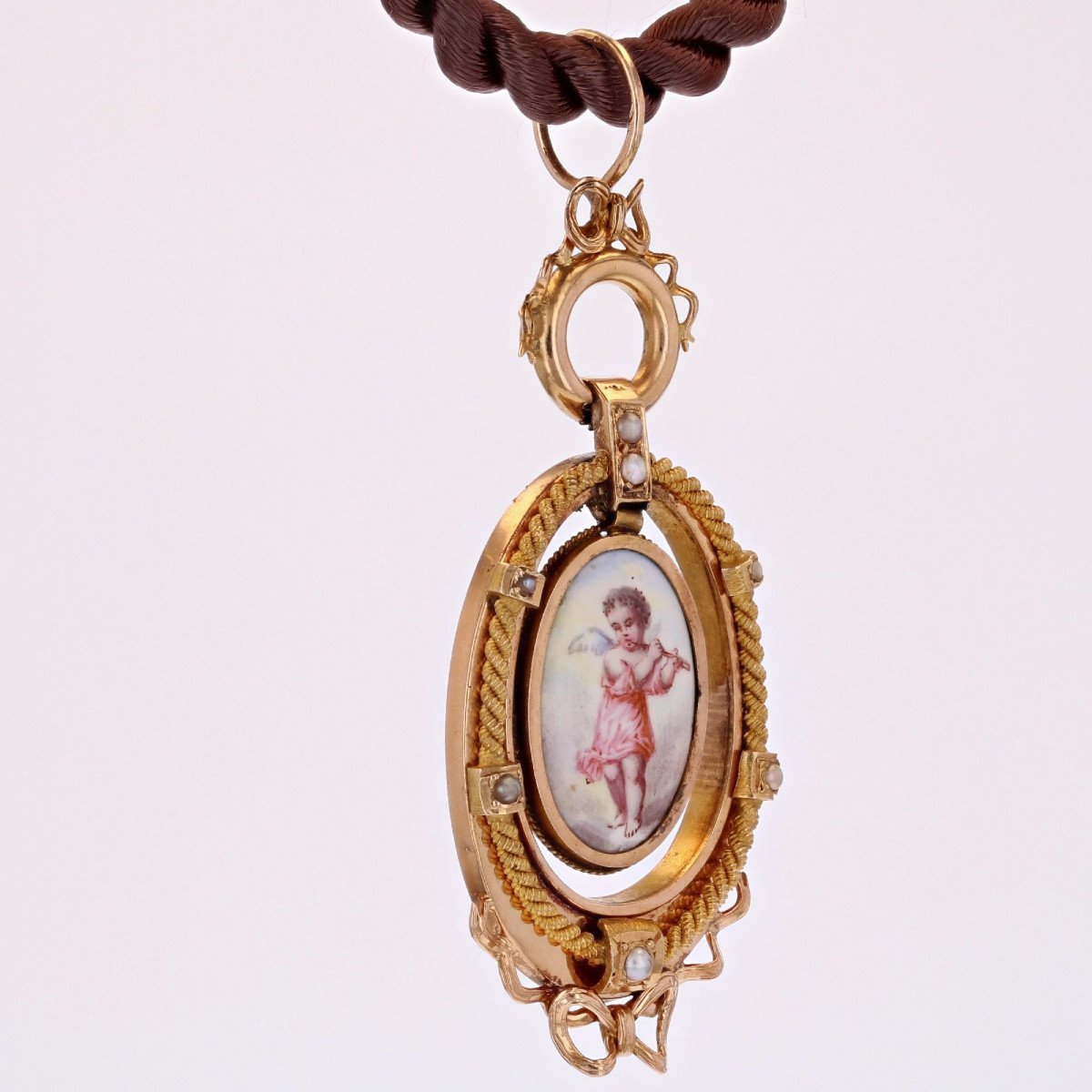 ENSEMBLE DE 10 crochets vintage en fonte antique pour pendentifs robe