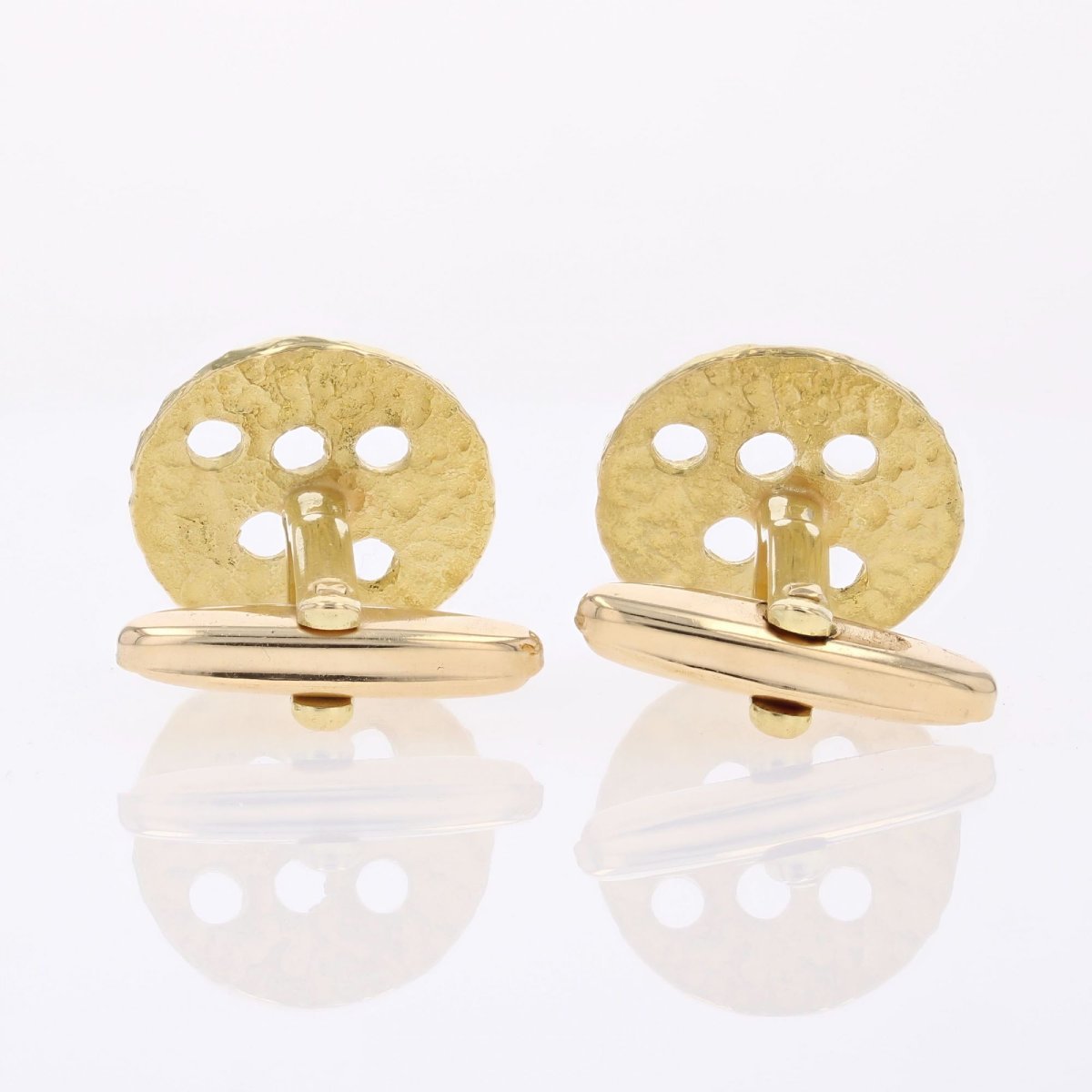Paire De Boutons De Manchette Vintage – Modèle Homme – Occasion