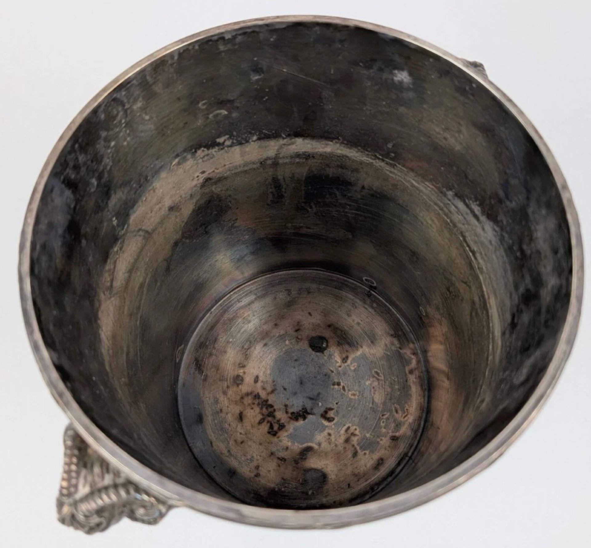 Ancien Support De Spectacle En Argent Sterling - Marque Broken Horn - Occasion