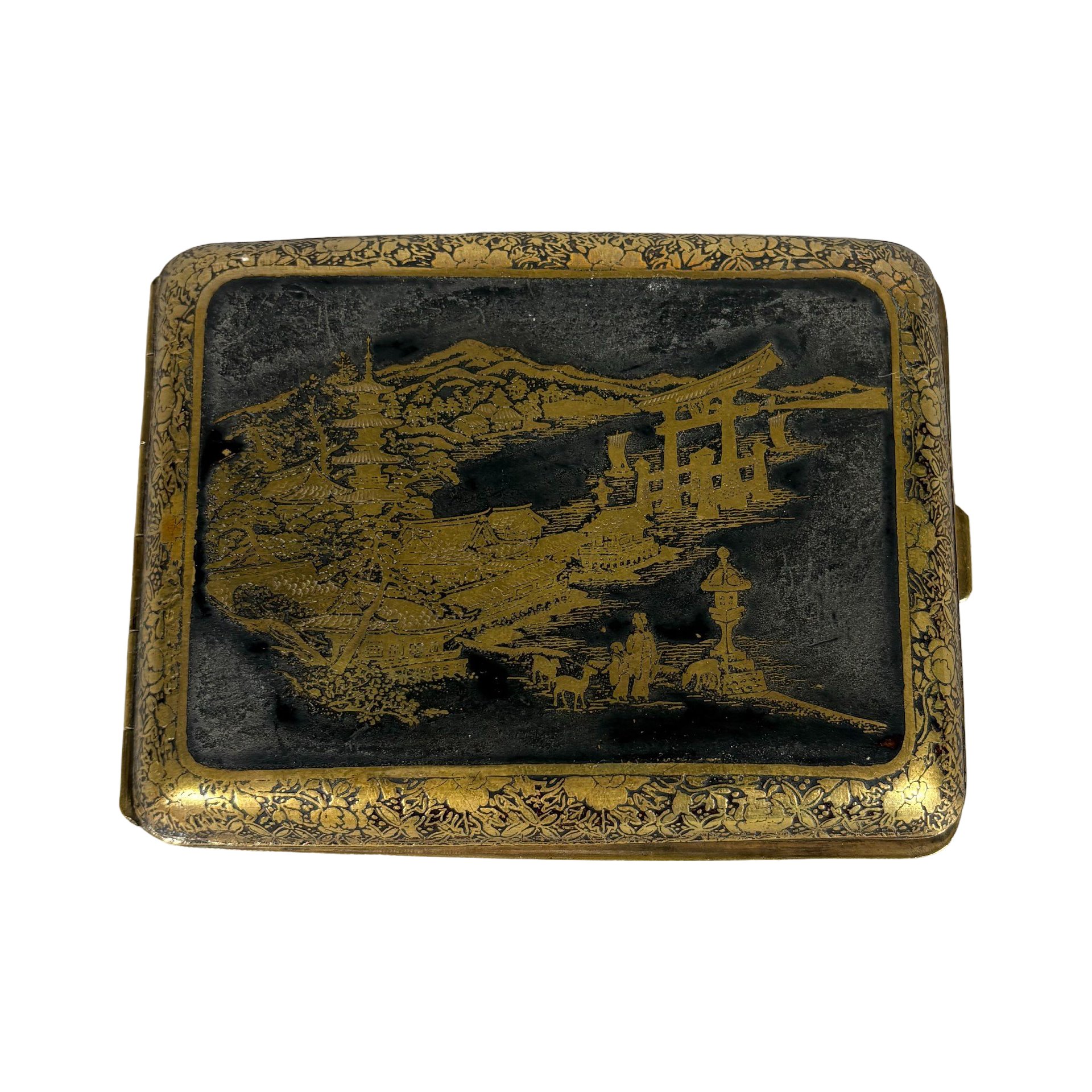 vintage japanese cigarette case Japanese cigarette case, Meiji era, early 20th