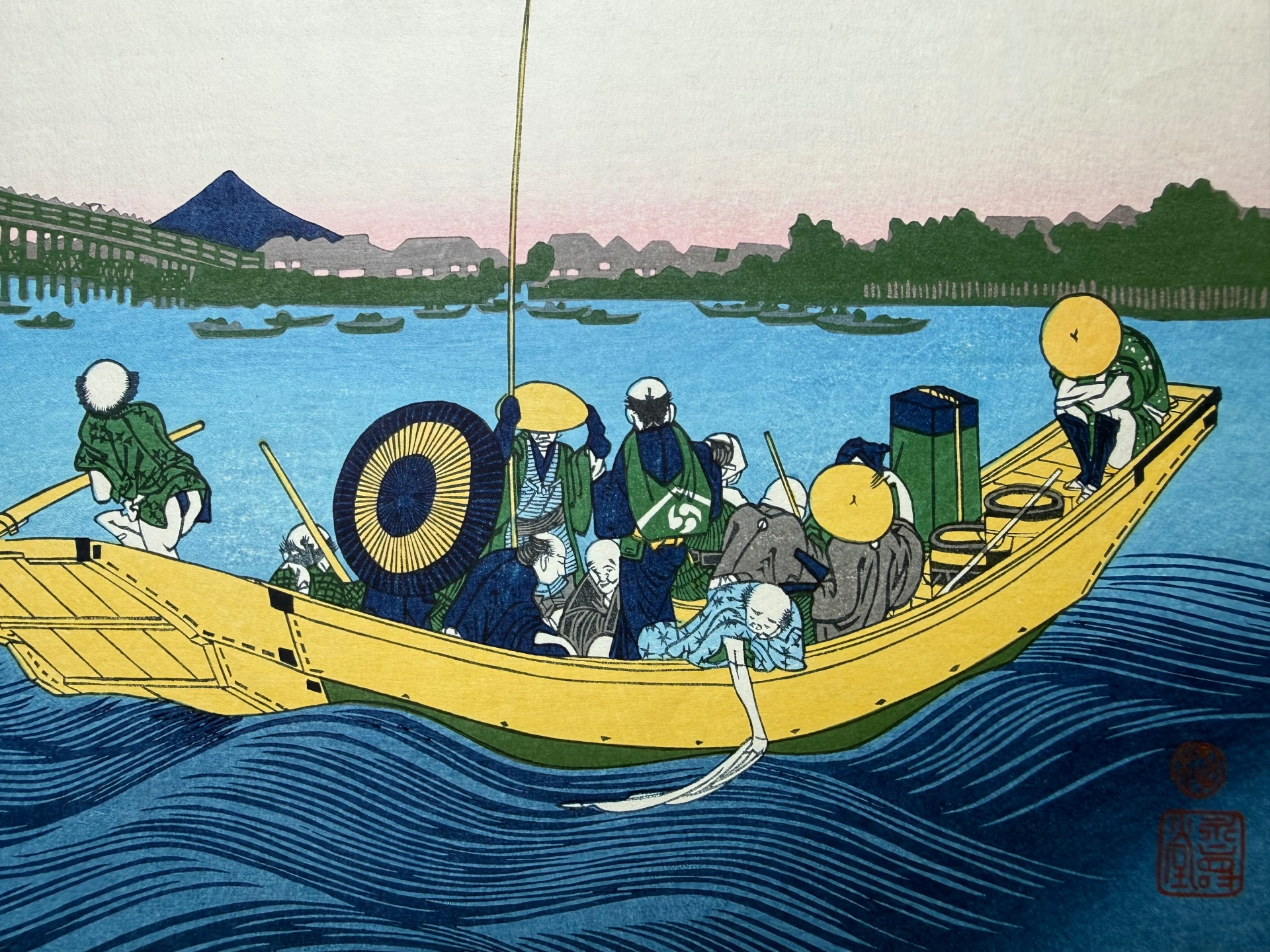Katsushika Hokusai - Thirty-six views of Mount  | Antikeo