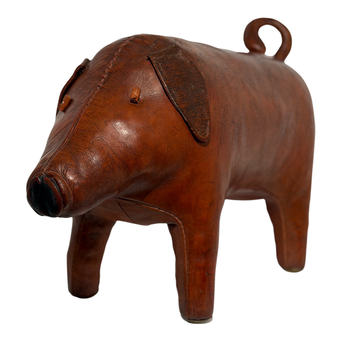 A leather Pig of Dimitri Omersa - Curiosities | Antikeo