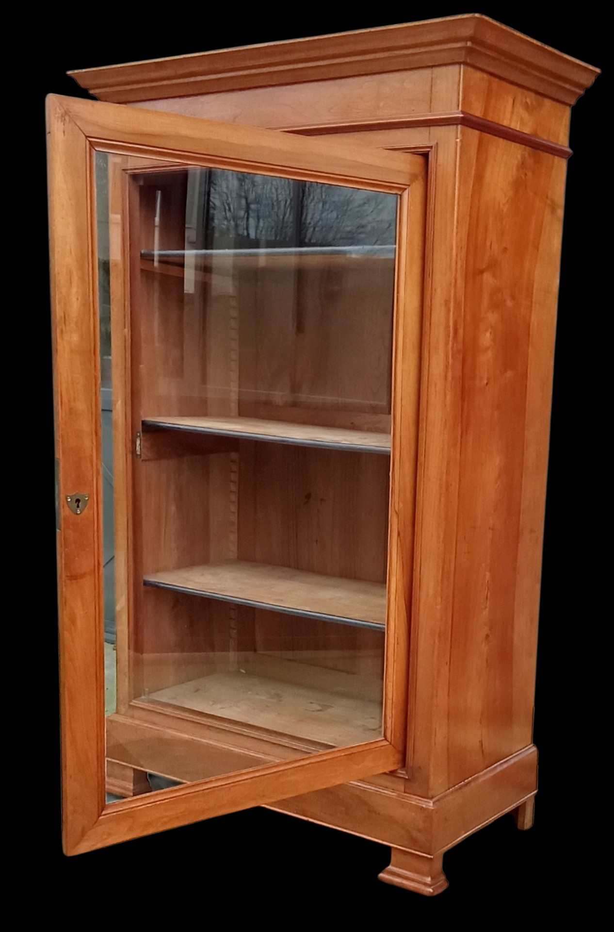 Antique Louis Philippe bookcase display case - ... | Antikeo