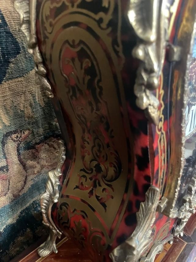 Boulle marquetry cartel in the Louis XV style - | Antikeo