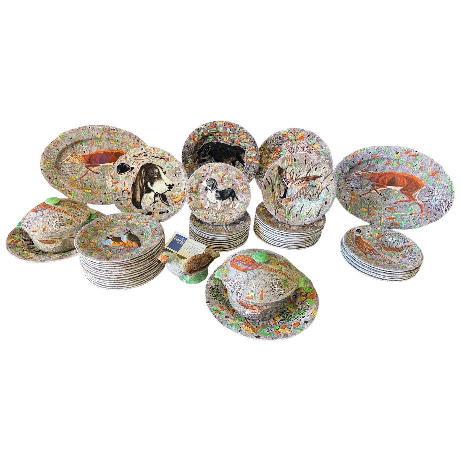 GIEN - RAMBOUILLET MODEL - GIEN EARTHENWARE DIN | Antikeo