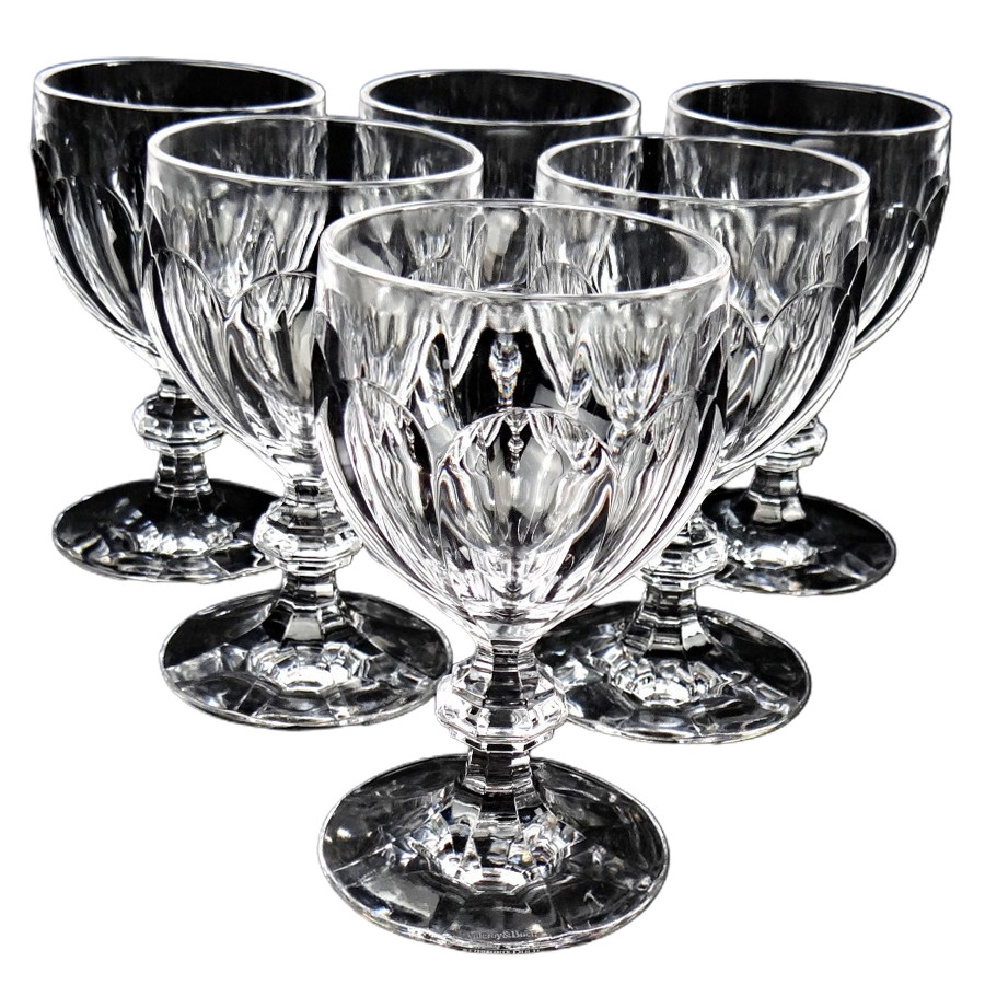 Villeroy & Boch set of 6 Bernadotte H14 crystal... | Antikeo
