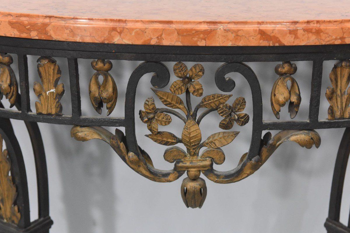 Ancienne Table-Console Art Déco en Bois - Vintage French Finds