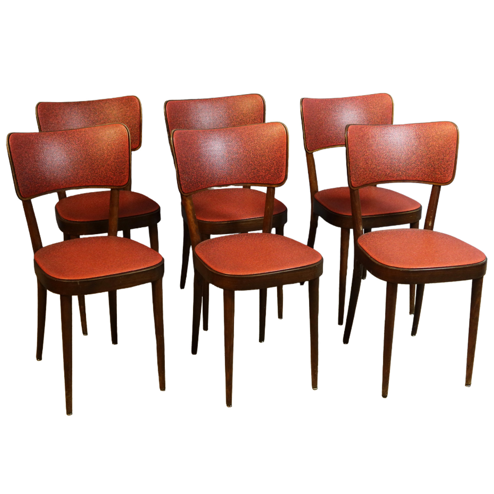 Set of six Baumann bistro chairs - Chairs | Antikeo
