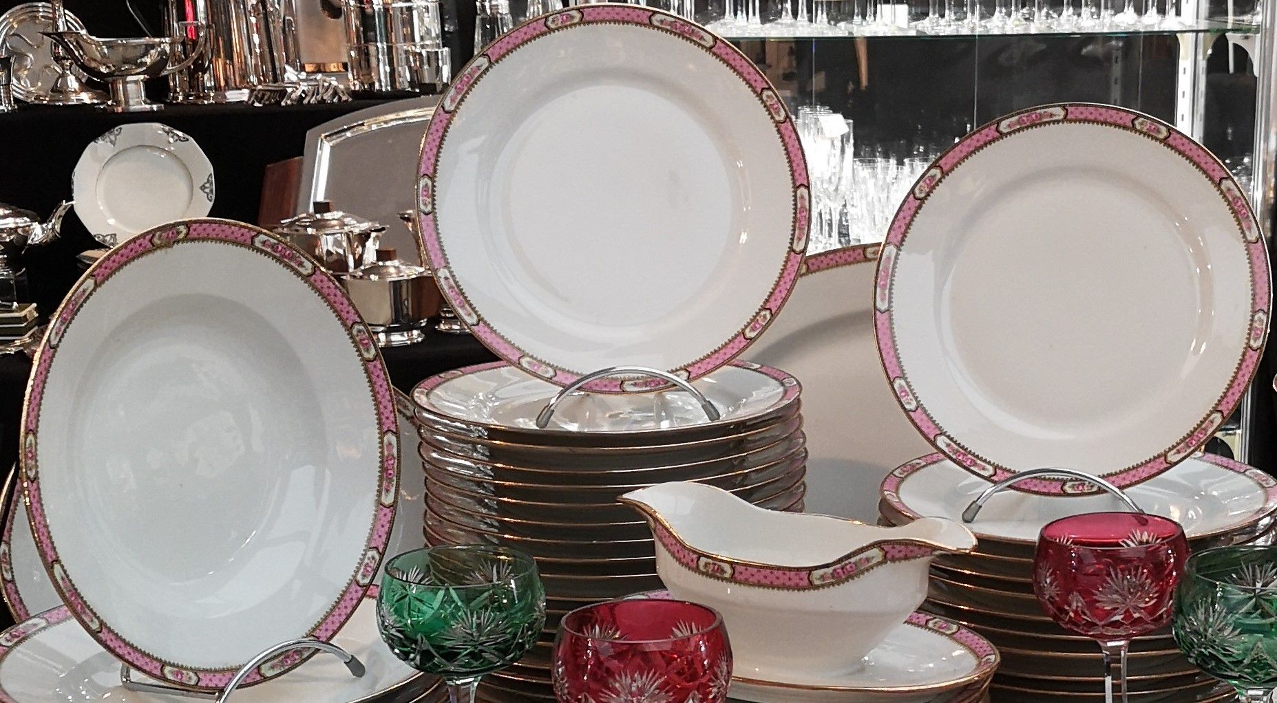 set d'assiettes & plat Limoges – Mein Lieber