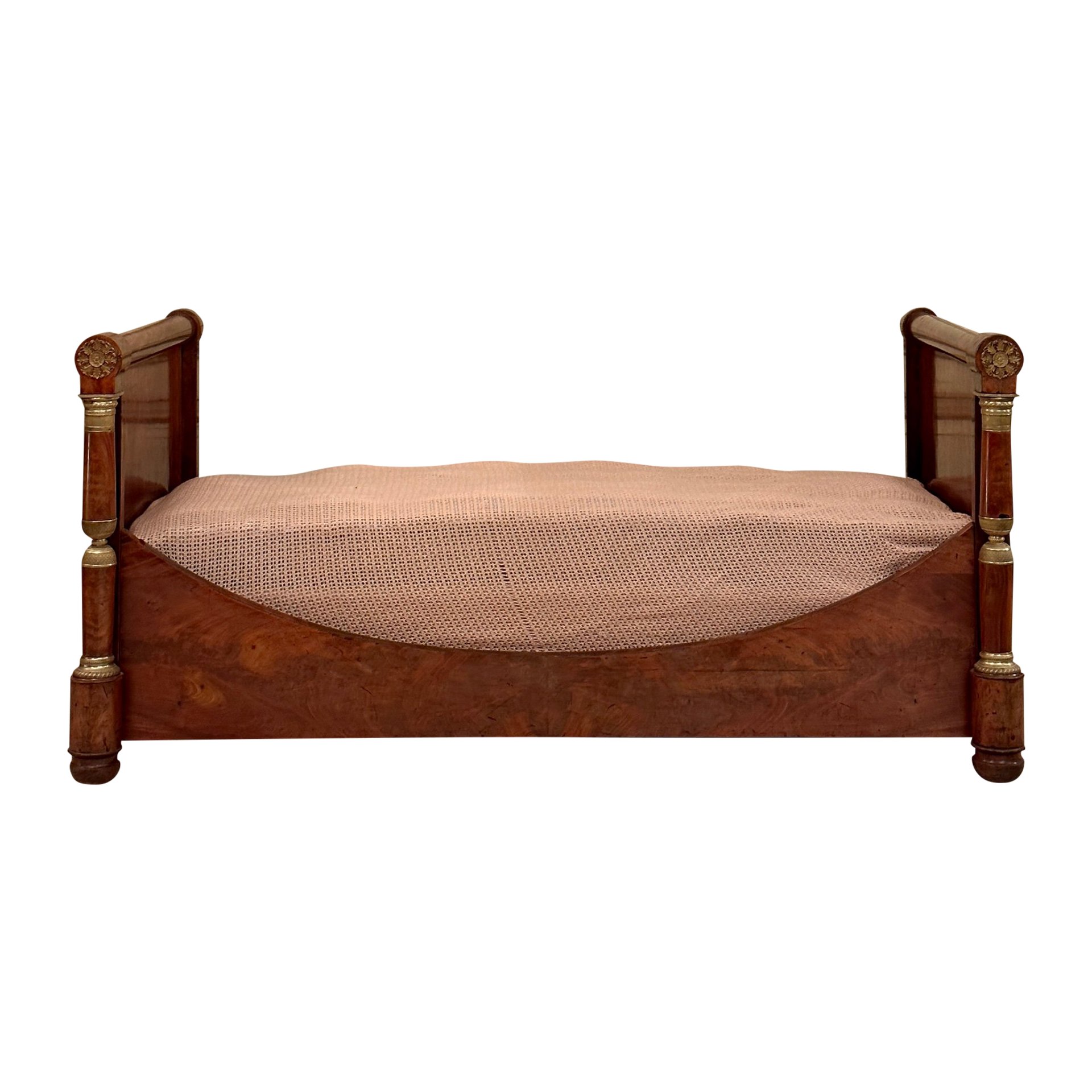 Mahogany cot sales bed