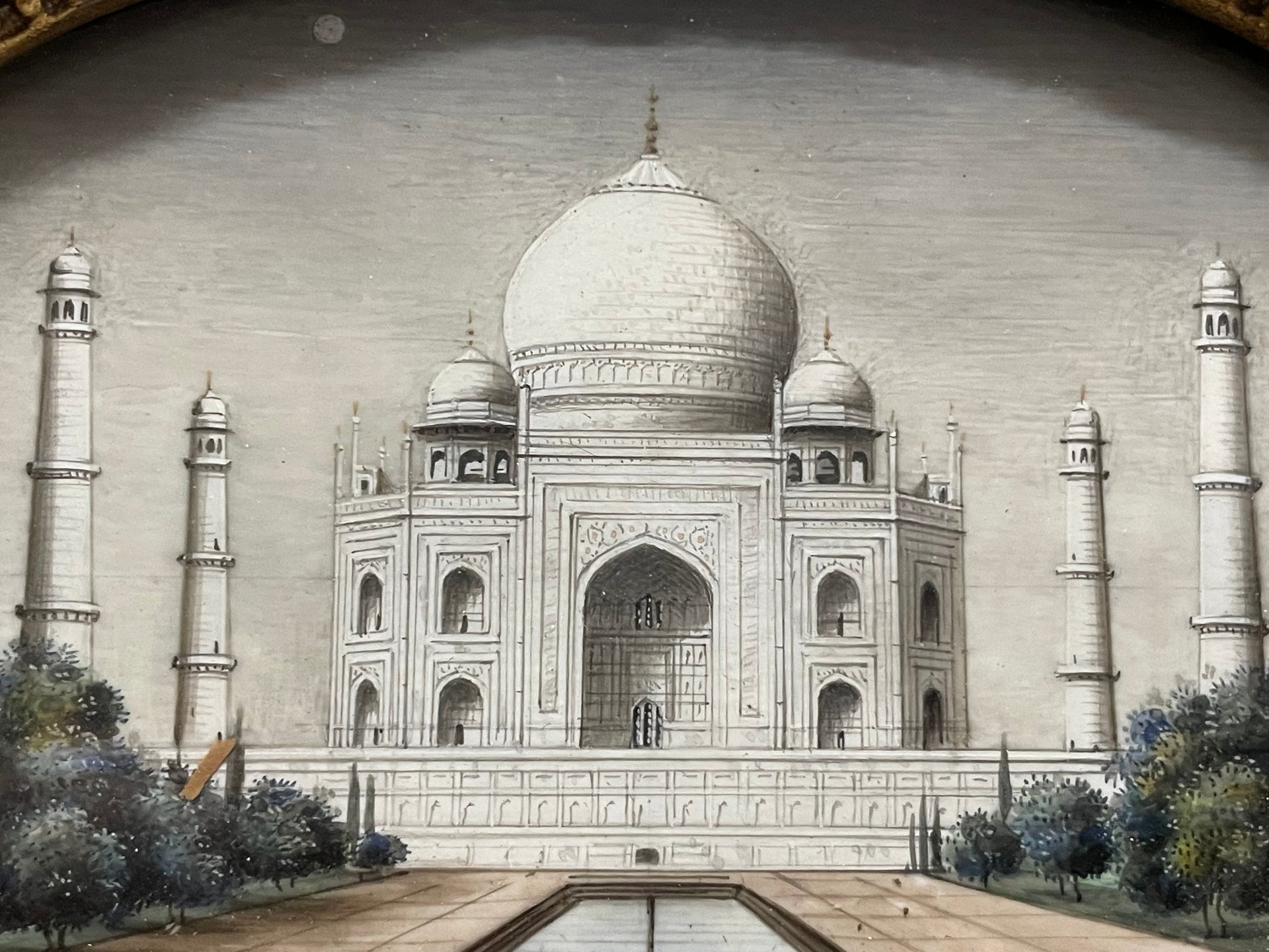 Three drawings of the Taj Mahal | Unknown | V&A Explore The Collections