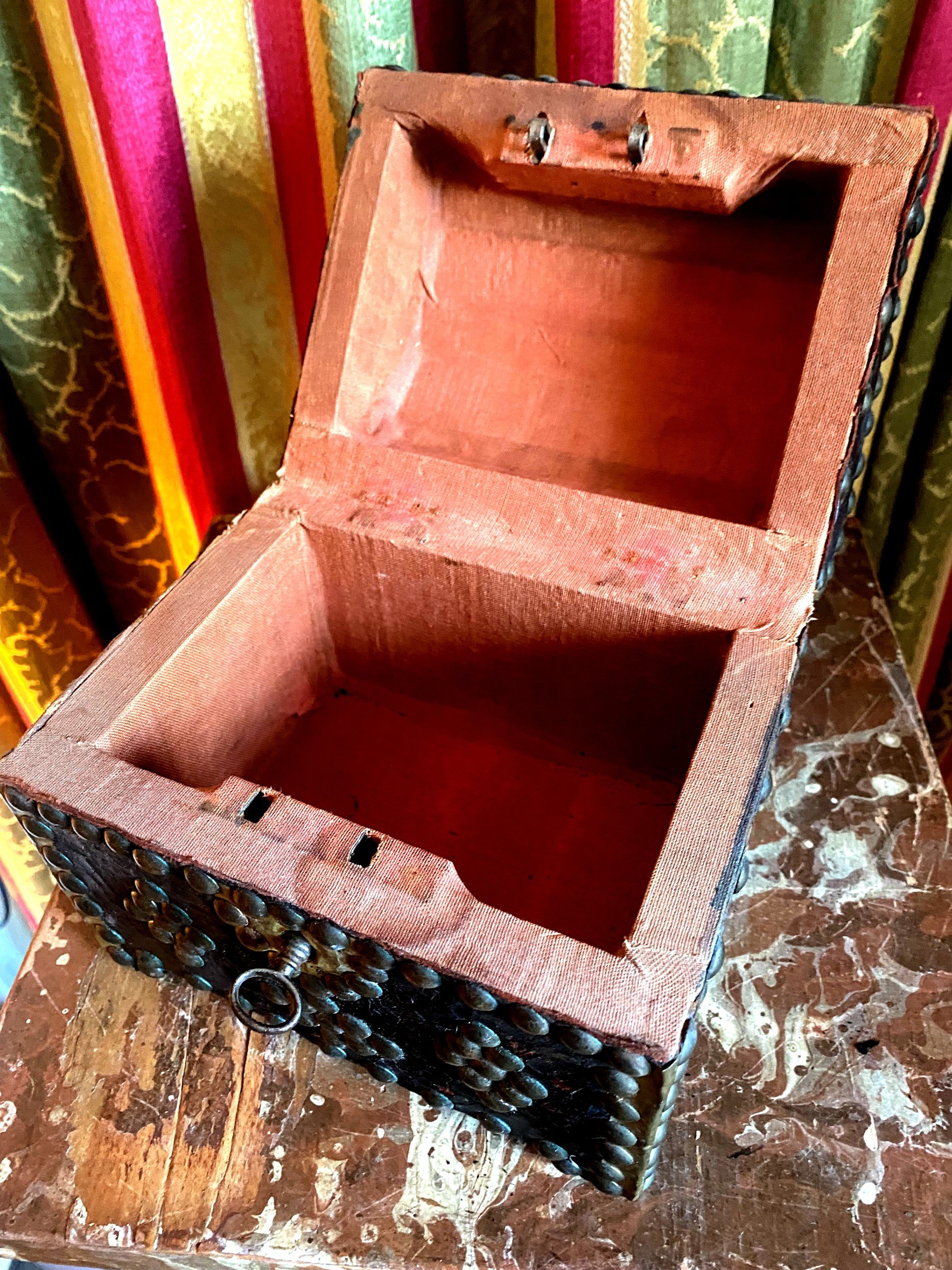 ARTAWEIN Cassette In Legno Rustiche Con Manici - Set Da 2, Colore Nero, In Paulonia, Impilabili Per Organizzazione Casa