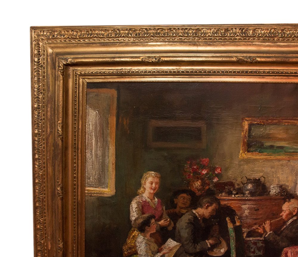 Scena di genere Alberto Cecconi 1897–1973 - Dip… | Antikeo