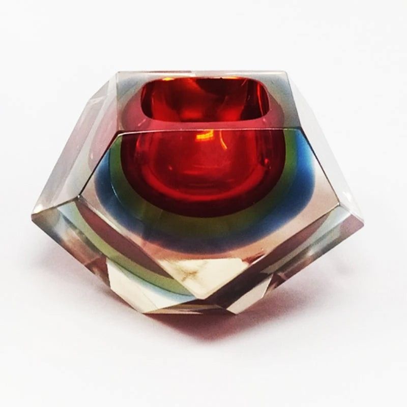 Sculpture ou Objet Décoratif en Verre de Murano par Flavio Poli, Italie,  1960s