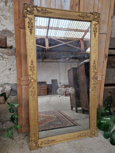 Specchio antico francese Regency del XIX secolo