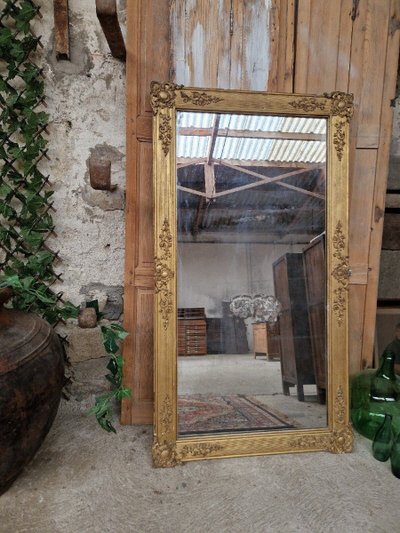 Specchio antico francese Regency del XIX secolo