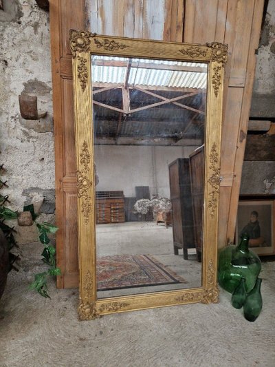 Specchio antico francese Regency del XIX secolo
