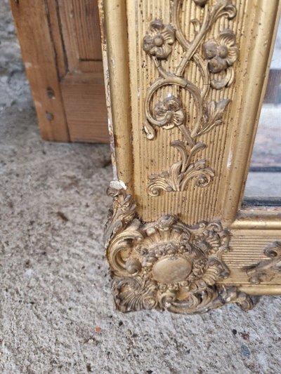 Specchio antico francese Regency del XIX secolo