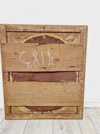Dipinto ad olio del XIX secolo La Vergine Addolorata