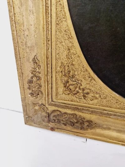 Dipinto ad olio del XIX secolo La Vergine Addolorata